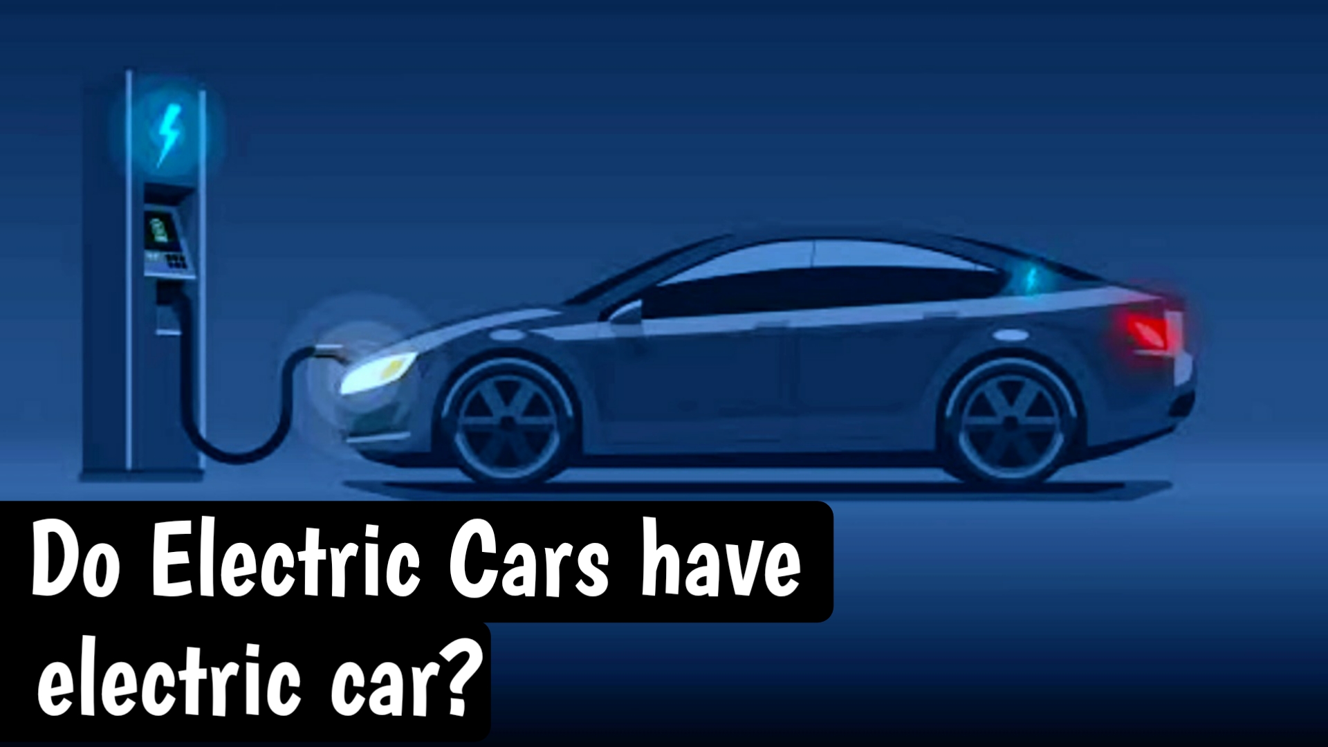 Do electric cars have exhaust pipes?