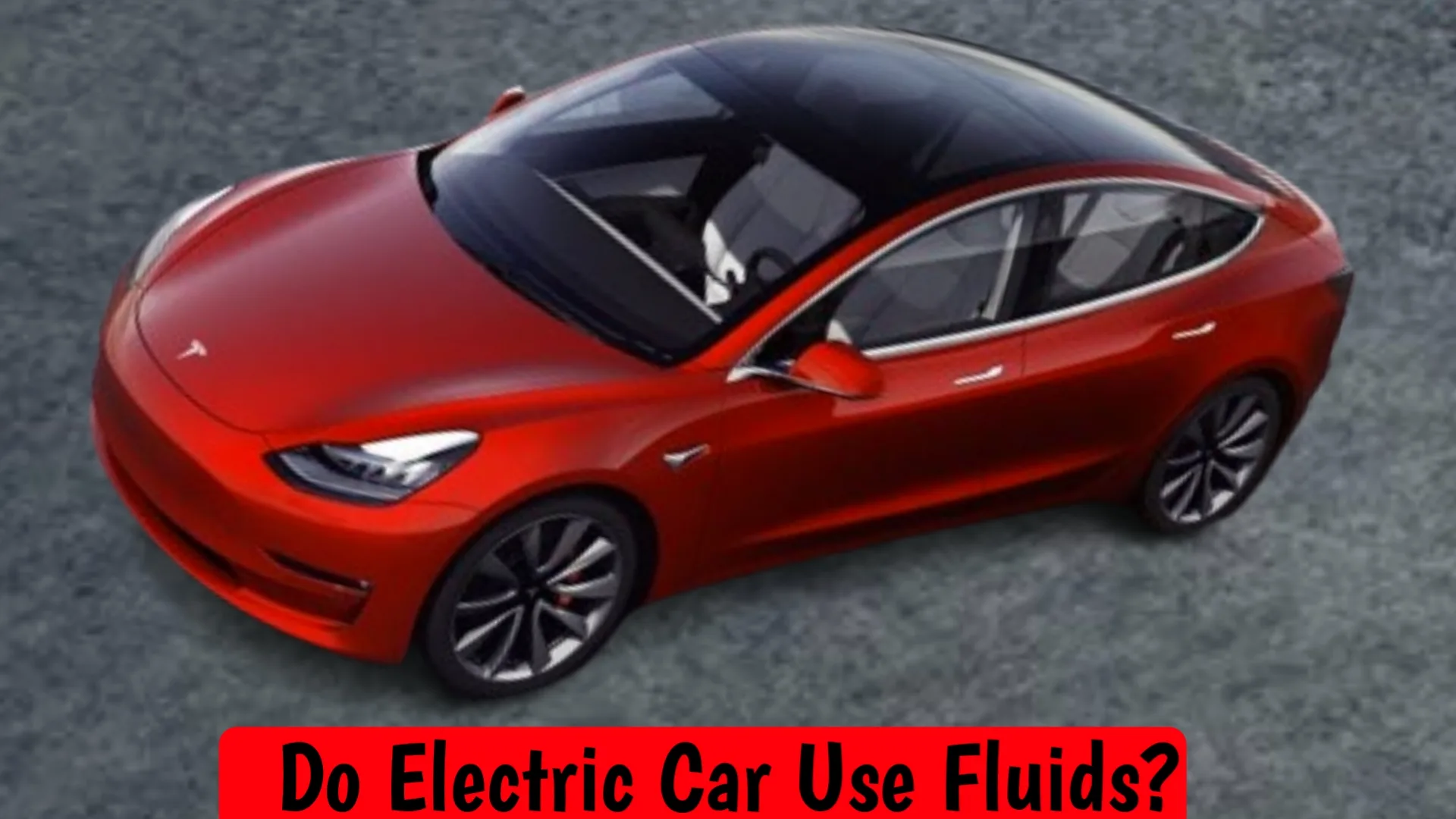Do electric cars use fluids?